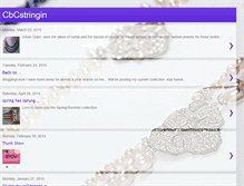 Tablet Screenshot of cbcstringin.blogspot.com