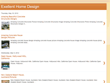 Tablet Screenshot of exellent-home-design.blogspot.com