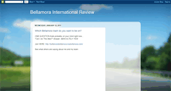 Desktop Screenshot of bellamora-international-review.blogspot.com