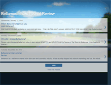 Tablet Screenshot of bellamora-international-review.blogspot.com