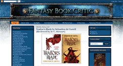 Desktop Screenshot of fantasybookcritic.blogspot.com