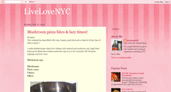 Desktop Screenshot of livelovenyc.blogspot.com