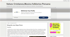 Desktop Screenshot of musicaperuanaevangelica.blogspot.com