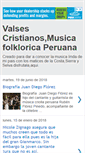 Mobile Screenshot of musicaperuanaevangelica.blogspot.com