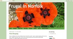 Desktop Screenshot of frugalinnorfolk.blogspot.com