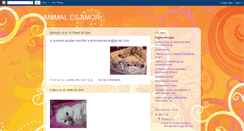 Desktop Screenshot of animalesamor.blogspot.com