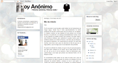 Desktop Screenshot of blogsoyanonimo.blogspot.com