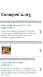 Mobile Screenshot of comopedia.blogspot.com