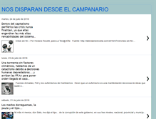 Tablet Screenshot of lasbalasdelcampanario.blogspot.com