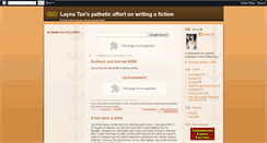 Desktop Screenshot of laynatan.blogspot.com