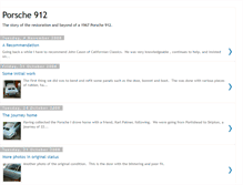 Tablet Screenshot of porsche-912.blogspot.com