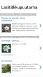 Mobile Screenshot of lasitilkkupuutarha.blogspot.com