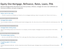 Tablet Screenshot of equityonemtg.blogspot.com