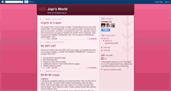 Desktop Screenshot of jojos--world.blogspot.com