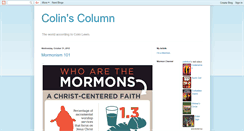 Desktop Screenshot of colinlewis.blogspot.com
