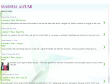 Tablet Screenshot of marshaaizumi.blogspot.com