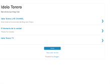 Tablet Screenshot of idolotorero.blogspot.com