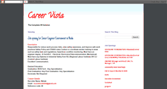 Desktop Screenshot of careervistagroup.blogspot.com