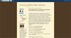 Desktop Screenshot of diretorioacademicomarioquintana.blogspot.com