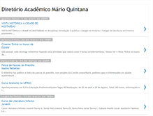 Tablet Screenshot of diretorioacademicomarioquintana.blogspot.com