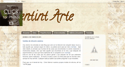 Desktop Screenshot of entintarte.blogspot.com