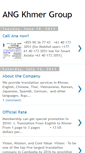 Mobile Screenshot of angkhmergroup.blogspot.com