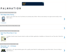 Tablet Screenshot of palmnation.blogspot.com