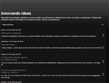 Tablet Screenshot of ingenias.blogspot.com