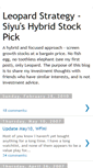Mobile Screenshot of leopardstrategy.blogspot.com