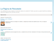 Tablet Screenshot of lapaginaderescatado.blogspot.com