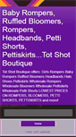 Mobile Screenshot of pettiskirtwholesaleboutique.blogspot.com