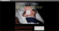 Desktop Screenshot of gayhunt.blogspot.com