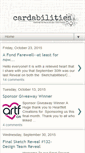 Mobile Screenshot of cardabilities.blogspot.com
