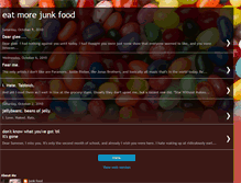 Tablet Screenshot of eatmorejunkfood.blogspot.com