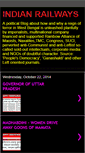 Mobile Screenshot of misuseofindianrailways.blogspot.com