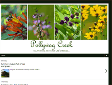 Tablet Screenshot of pollywogcreek.blogspot.com