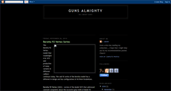 Desktop Screenshot of gunsalmighty.blogspot.com