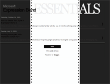 Tablet Screenshot of myexpressionblend.blogspot.com