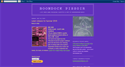 Desktop Screenshot of boondockpissoir.blogspot.com
