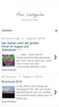 Mobile Screenshot of mein-waldgarten.blogspot.com