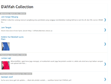 Tablet Screenshot of afifahcollections.blogspot.com