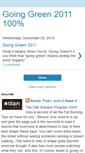 Mobile Screenshot of goinggreengoinggreen.blogspot.com