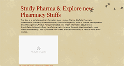 Desktop Screenshot of pharmamanagement-admin.blogspot.com