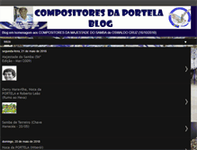 Tablet Screenshot of compositoresdaportela.blogspot.com