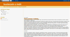 Desktop Screenshot of buziaczek-z-indii.blogspot.com