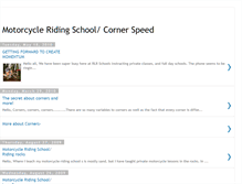 Tablet Screenshot of motorcycleridingschool.blogspot.com