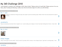 Tablet Screenshot of mychallenge-365.blogspot.com