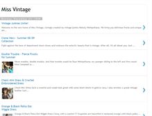 Tablet Screenshot of missvintagestore.blogspot.com