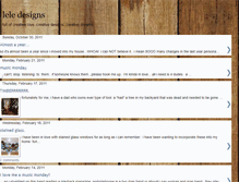 Tablet Screenshot of leledesigns.blogspot.com