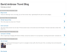Tablet Screenshot of davidambrosetravel.blogspot.com